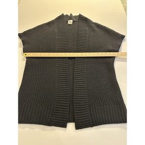 Wool 100% Woman'sBolaro Black Size Large